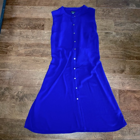 BOLD elements Dresses & Skirts - Women’s satin button dress